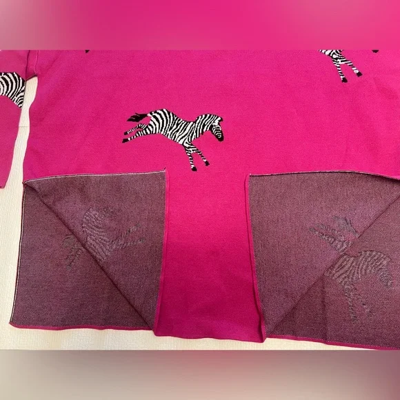 Shop The Mint Pink Zebra Print Sweater
Size Small - Picture 4 of 7